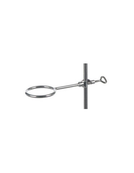Stativring 18/10-Stahl geschlossener Ring mit Muffe L x Ø