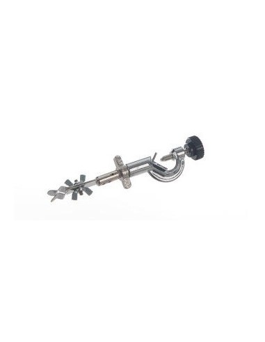 Thermometer clamp with swivelling bosshead 16,5 mm
