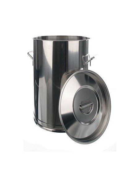 Container 100 Liter 18/10-Steel HxØ 670x450 mm without Lid