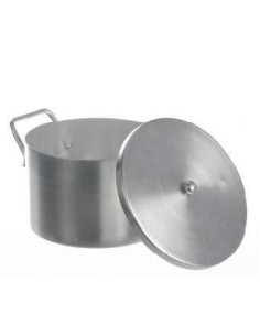 Labortopf mit Deckel Aluminium 5,2 L