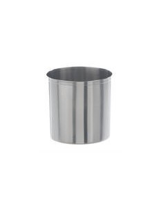 Evaporating dish 18/10 Stainless Steel 125 ml tall form