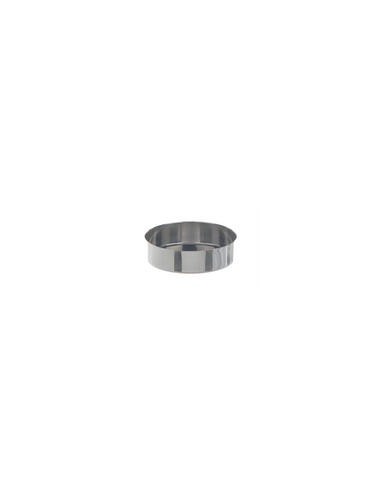 Evaporating dish 18/10 Stainless Steel 75 ml flat shape