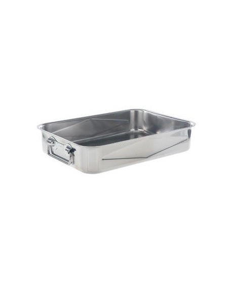 Kuweta z 2 uchwytami stal 18/8 SxDxW 250x180x70