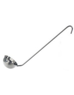 Ladle scoop round handle 18/10-stainless steel 100 ml