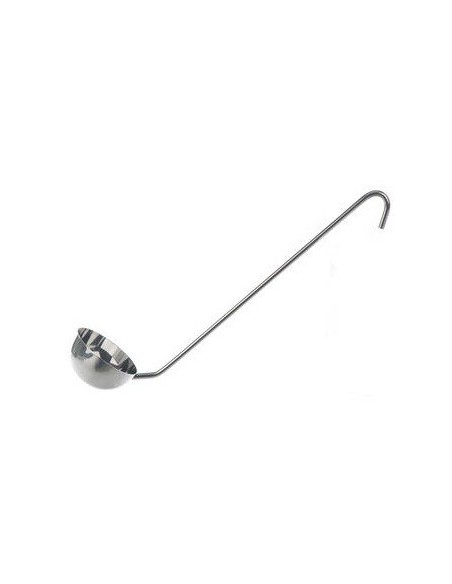 Ladle scoop round handle 18/10-stainless steel 670 ml