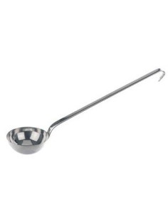 Ladle scoop flat handle 18/10-stainless steel 90 ml