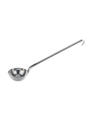 Ladle scoop flat handle 18/10-stainless steel 220 ml