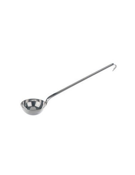 Ladle scoop flat handle 18/10-stainless steel 220 ml