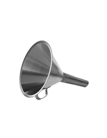 Funnel 18/10-Stainless height 190 mm Ø 150/21 mm with handle