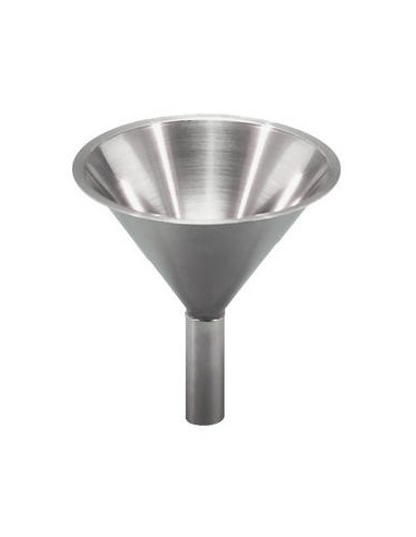 Spezialtrichter für Pulver 18/10-Stahl Höhe 180 mm Ø 200/30 mm
