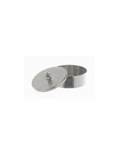 Evaporating dish Nickel 99,5 % 45 ml lid flat bottom