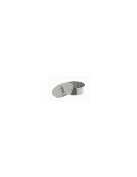 Evaporating dish Nickel 99,5 % 45 ml lid flat bottom high 16 mm