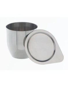 Schmelztiegel 30 ml Ni 99,6 % ohne Deckel HxØ 40x40 mm