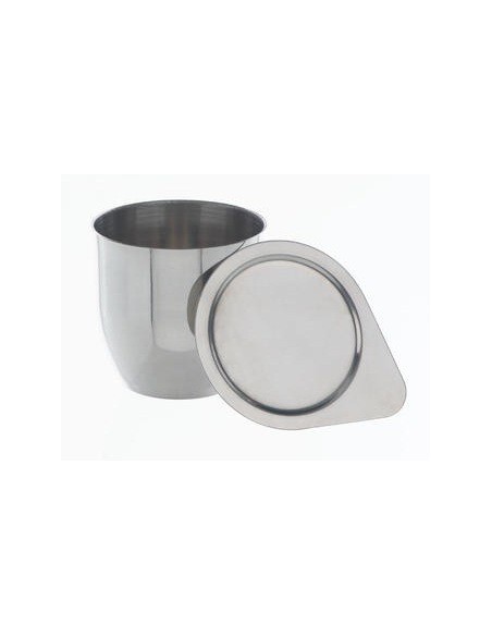 Schmelztiegel 25 ml Ni 99,6 % ohne Deckel HxØ 35x35 mm