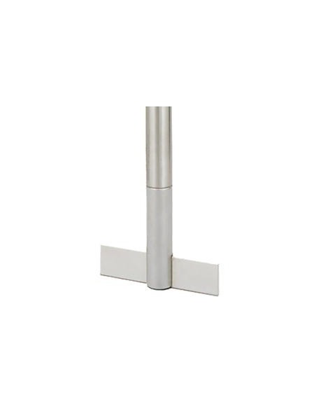 Propellerrührer 2 Flügel fix 18/10-Stahl Länge 400 mm D1 50 mm