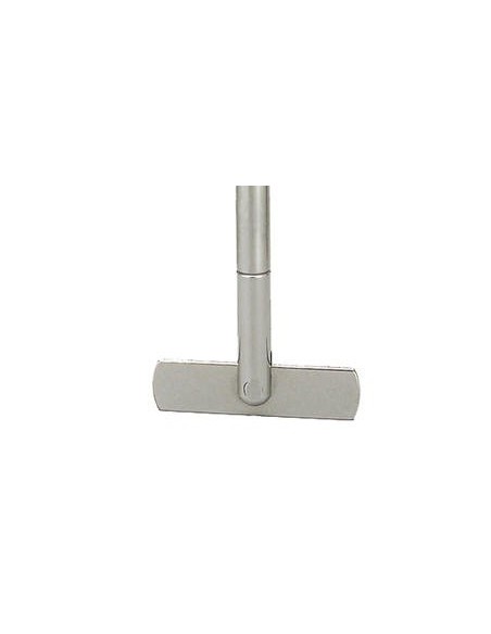 Paddle stirrer 2 flexible blades 18/10-steel length 400 mm D1