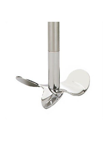 Propeller stirrers 3 fix blades 18/10-steel length 400 mm D1 50