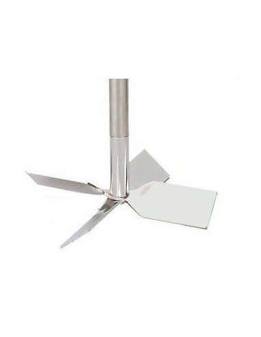 Propeller stirrers 4 fix blades 18/10-steel length 300 mm D1 50