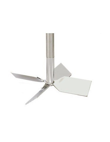 Propeller stirrers 4 fix blades 18/10-steel length 300 mm D1