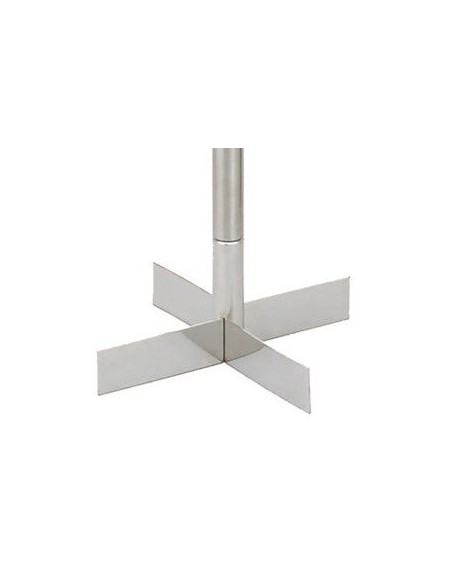 Propeller stirrers 4 vertical blades 18/10-steel length 300 mm