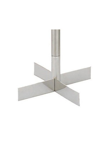 Propellerrührer 4 Flügel vertikal 18/10-Stahl Länge 500 mm D1