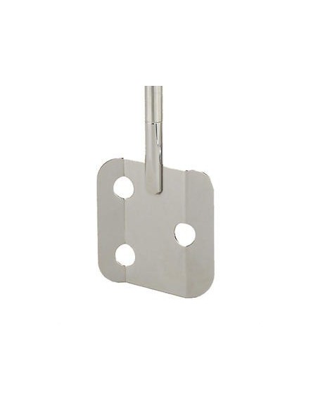 Paddle stirrer 3 holes 18/10-steel length 400 mm Ø 10 mm D1 70