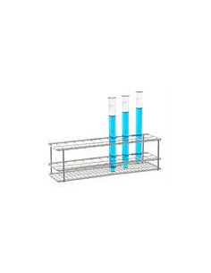 Test tube stand 18/10 steel electrolytically polished LxWxH