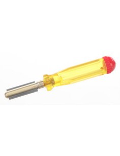 Glass cutter complete with hard metal blade