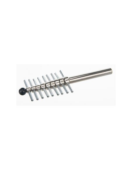 Cork borer set with ejector nickel plated Ø 20/21,25/22,5 mm