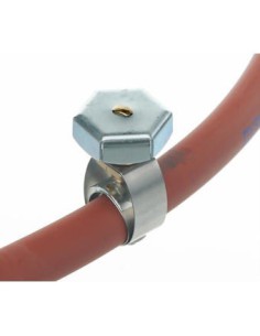 Tubing clip 18/10 Stainless Ø 10 mm