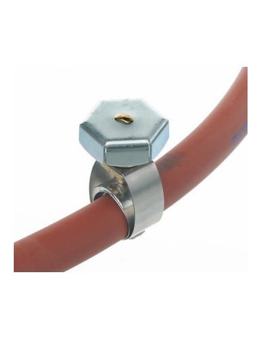 Tubing clip 18/10 Stainless Ø 12 mm