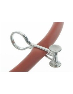 Pinch cock type MOHR Ms-Ni length 40 mm Ø 15 mm