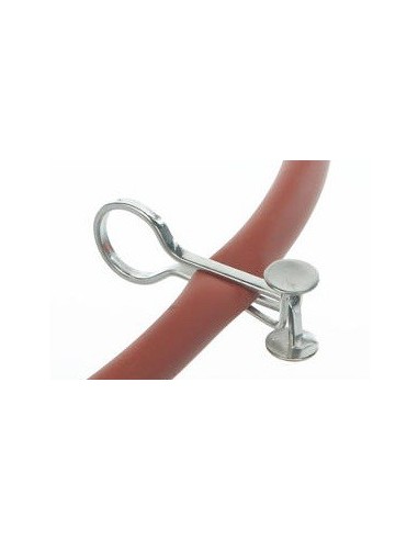 Pinch cock type MOHR Ms-Ni length 40 mm Ø 15 mm