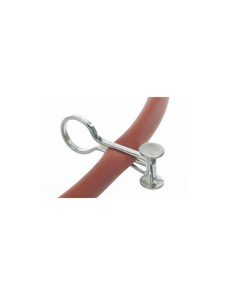 Pinch cock type MOHR Ms-Ni length 40 mm Ø 15 mm