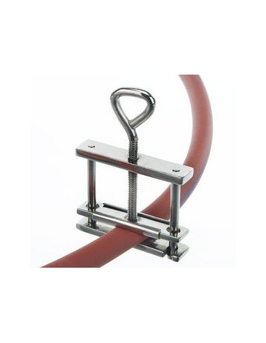 Pinch cock type Hoffmann with flap heavy type width 50 mm