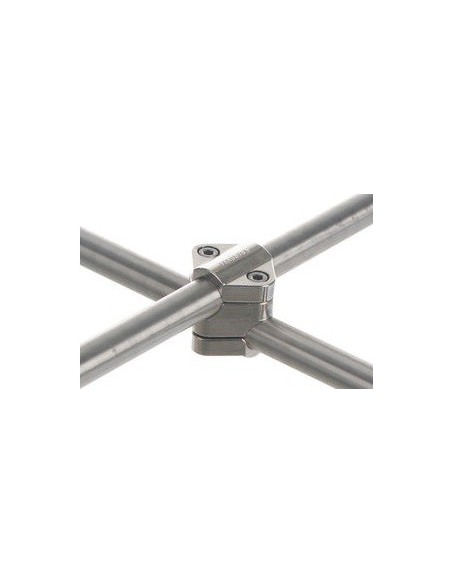 Doppelmuffen viereckig Laboral Ø 16x16 Typ 3