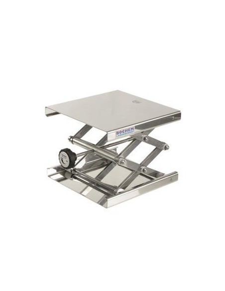 Lab-Jacks 160x130 mm 18/10 stainless steel 60…275 mm allowed