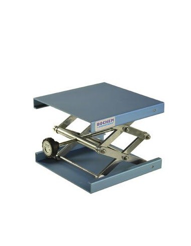 Lab-Jacks 100x100 mm aluminium anodized 55…120 mm allowed load