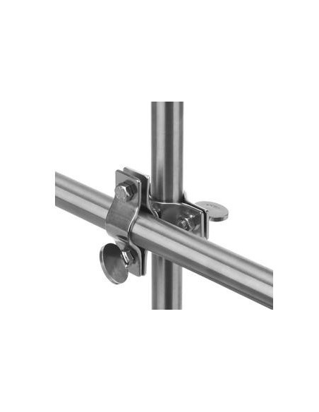 Mounting clips / Reducer stainless steel Ø of the tubes is