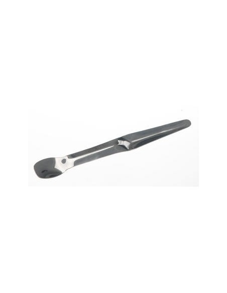 Spoon spatulas Type analyse 1 side conical 18/10 stainless