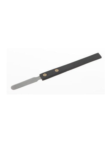 Schnittfänger Klinge starr Griff Holz 18/10 Stahl Breite 10 mm