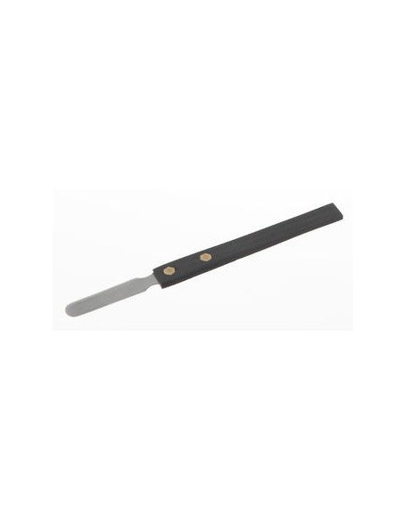 Schnittfänger Klinge starr Griff Holz 18/10 Stahl Breite 10 mm