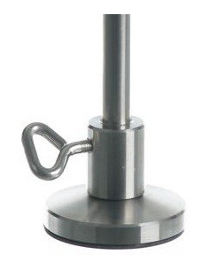 Foot for rods 18/10 stainless steel Ø 12 mm