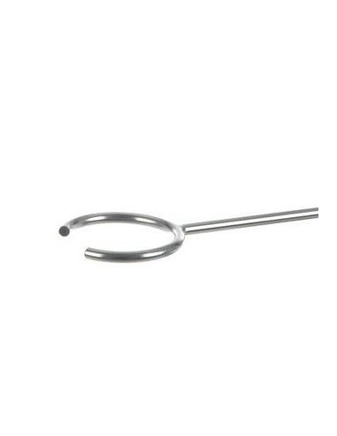 Retort ring stainless steel open ringLxØ 160x50 mm