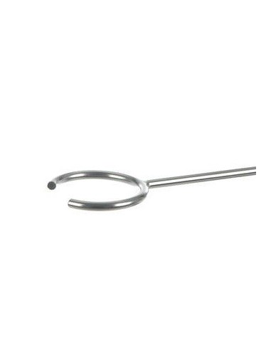 Stativring 18/10-Stahl offener Ring L x Ø 220x100 mm