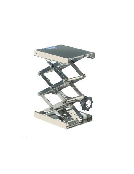 Lab-Jacks "Maxi" 18/10 stainless steel 160x130 mm 75…400 mm