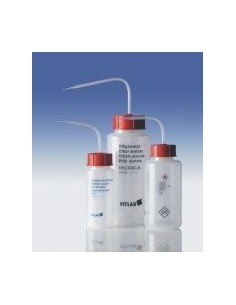 Sicherheitsspritzflasche "Acetonitril" 500 ml PE-LD weithals