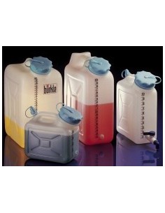 Wide neck jerrycan PE-HD 5 L without threaded connector