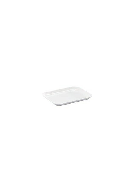 Taca na instrumenty melamina biała płaska DxSxW 190x150x17 mm