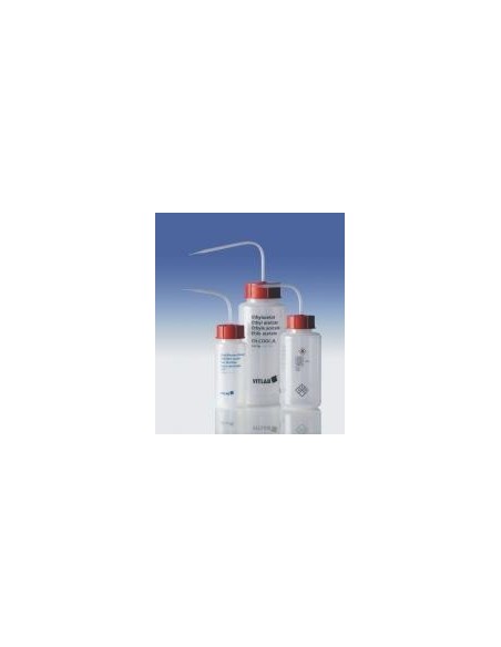 Safety wash bottle "Tetrahydrofuran (THF)" 500 ml PP wide mouth